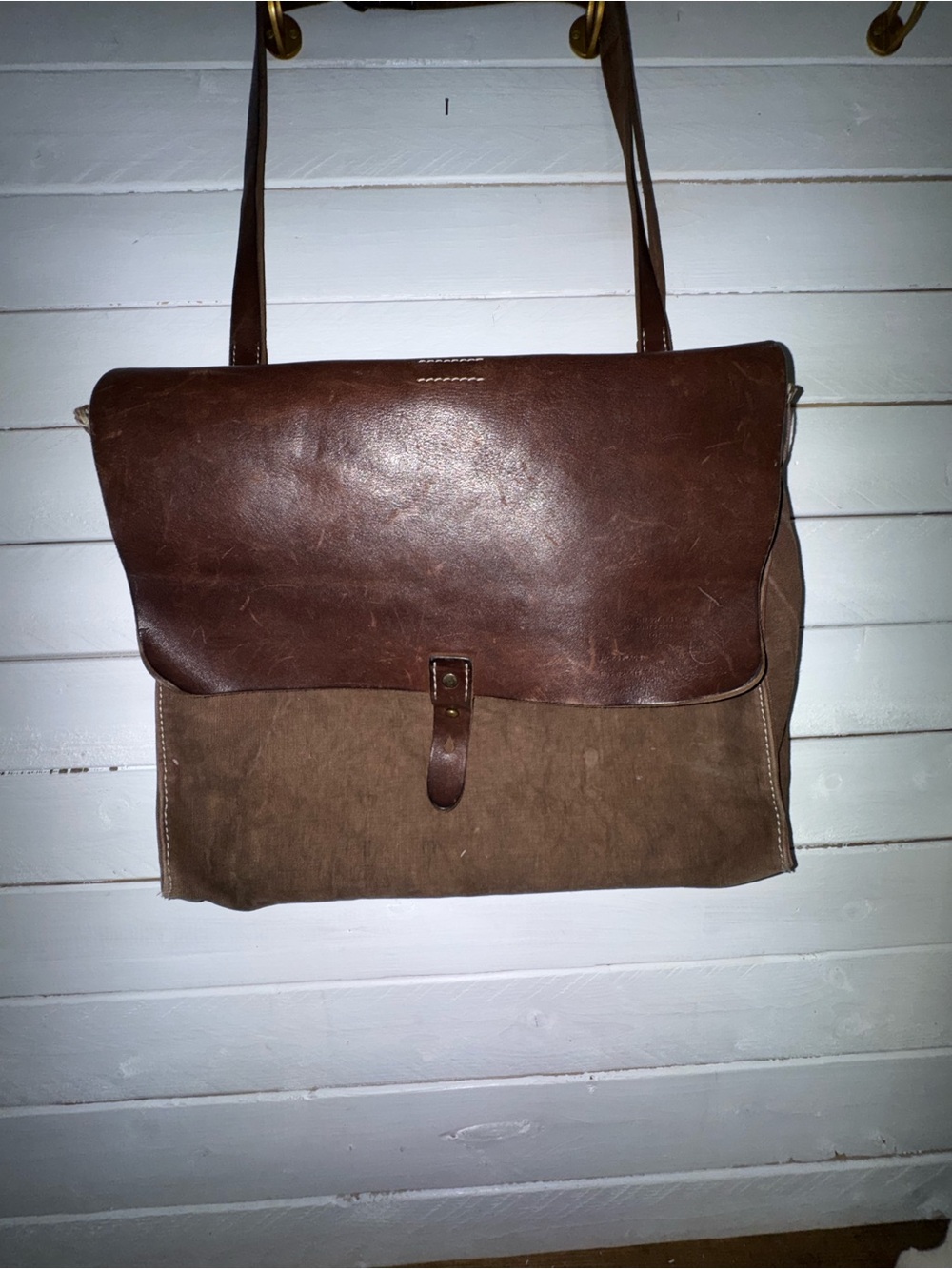 RARE Archival AllSaints Canvas Sling UT Bag - AW2009 Era (Style MBA719